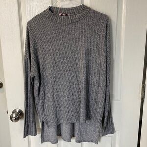 Juicy Couture High/ Low Ribbed Sweater. Size L